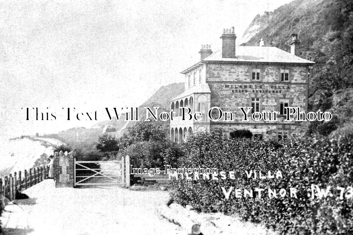 IO 1056 - Milanese Villa, Ventnor, Isle Of Wight c1910