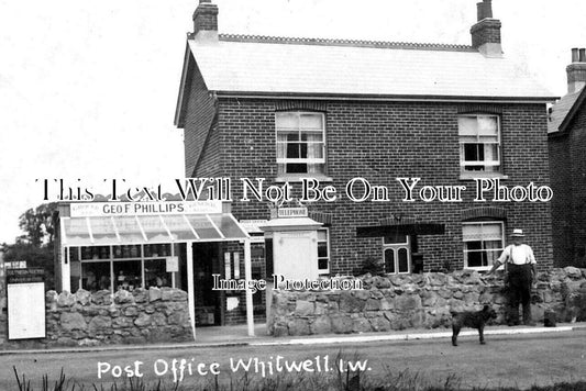 IO 1062 - Whitwell Post Office, Isle Of Wight c1936