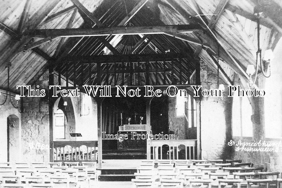 IO 1064 - St Agnes Church Interior, Freshwater, Isle Of Wight