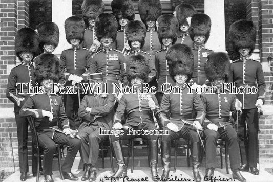 IO 1065 - 4th Batt Fusiliers, Albany Barracks, Isle Of Wight c1908