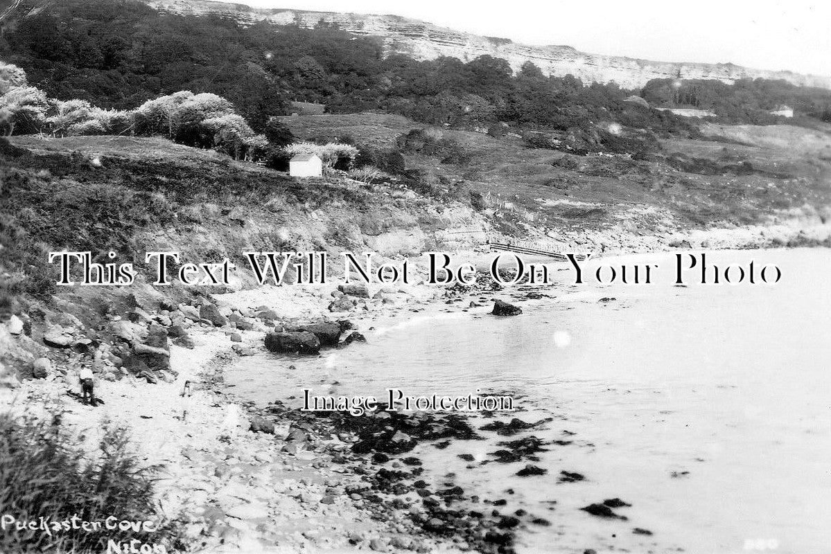 IO 1089 - Puckaster Cove, Niton, Isle Of Wight c1954