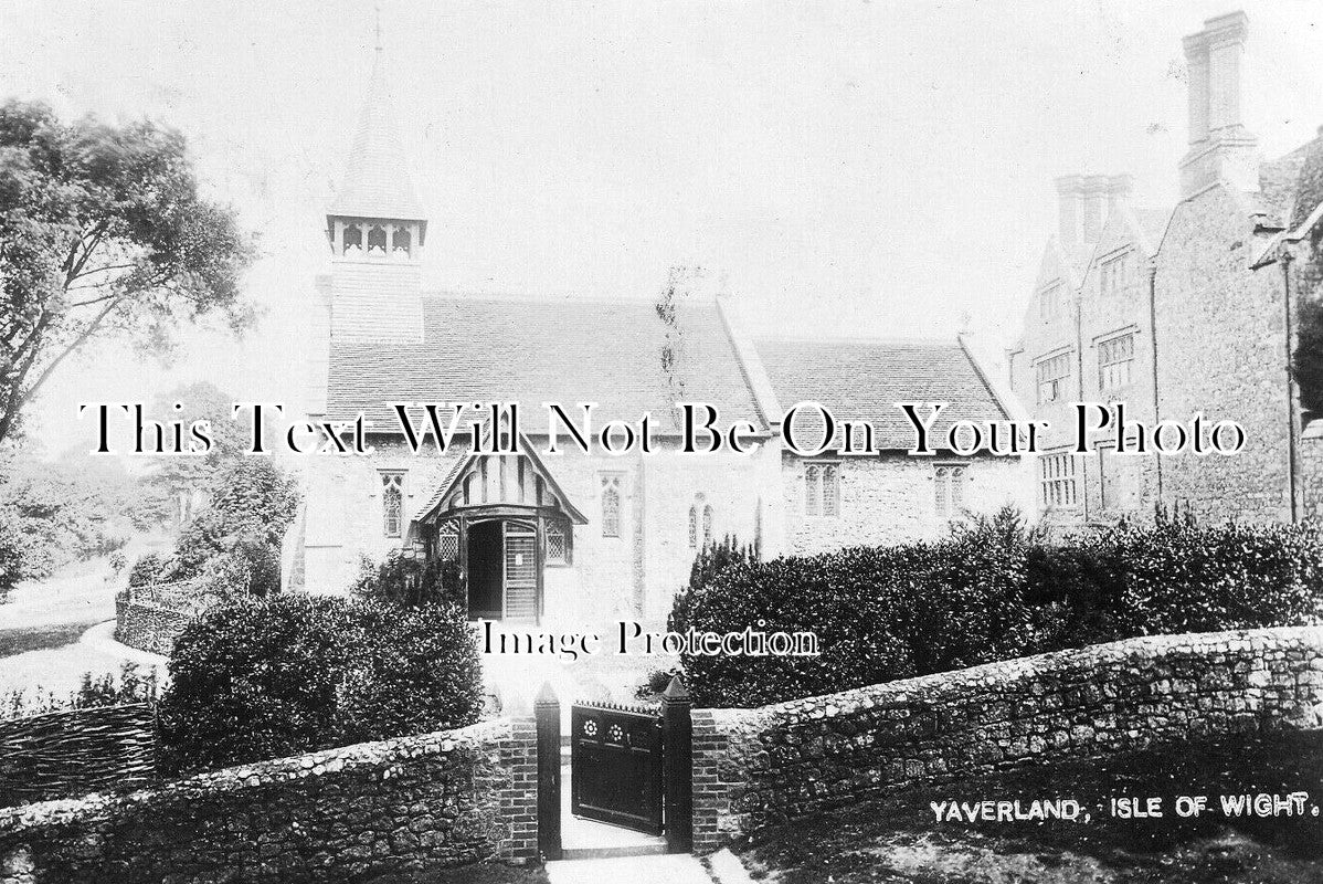 IO 1092 - Yaverland, Isle Of Wight c1905