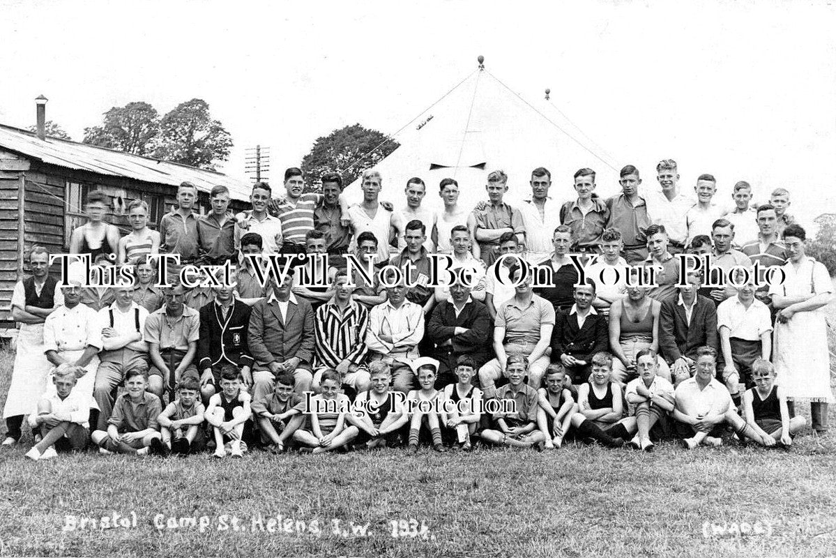 IO 1100 - Bristol Camp, St Helens, Isle Of Wight 1934