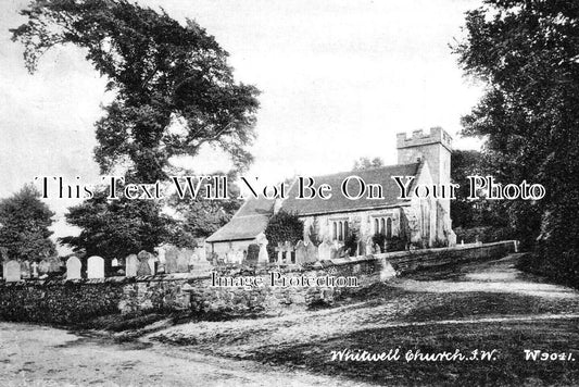 IO 1106 - Whitwell Church, Isle Of Wight c1913