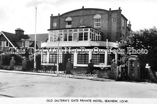 IO 1114 - Old Salterns Gate Private Hotel, Seaview, Isle Of Wight