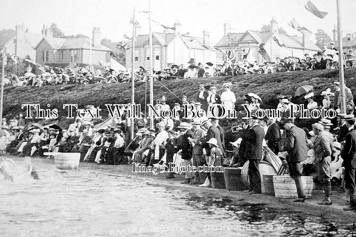 IO 1167 - Juvenile Regatta Sports, Ryde, Isle Of Wight c1907