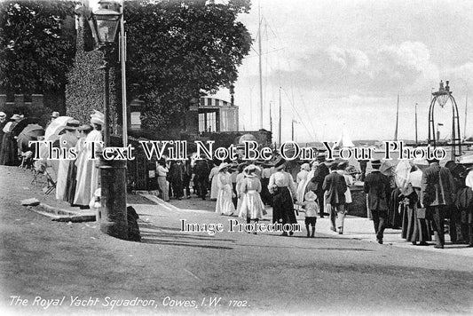 IO 1194 - The Royal Yacht Squadron, Isle Of Wight c1912