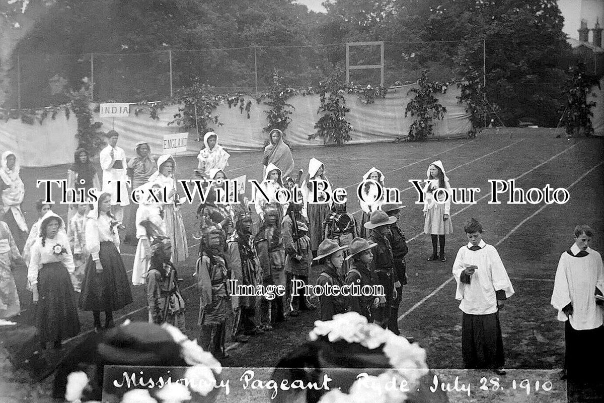 IO 1201 - Missionary Pageant, Ryde, Isle Of Wight 1910