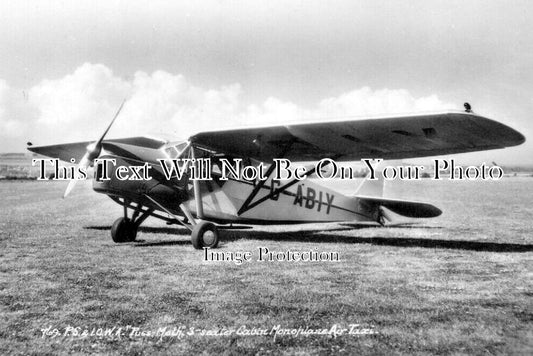 IO 1214 - Isle Of Wight Aviation Ltd, Puss Moth Aircraft