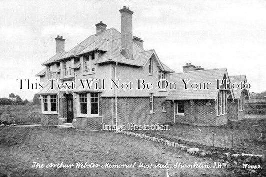 IO 1231 - The Arthur Webster Memorial Hospital, Shanklin 1907