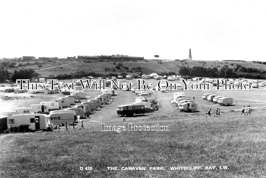 IO 1248 - The Caravan park, Whitecliff Bay, Bembridge, Isle Of Wight
