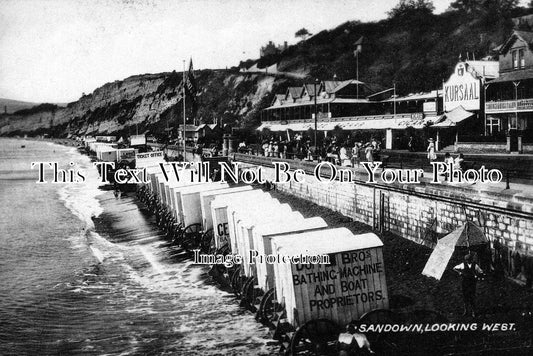 IO 133 - Bathing Machines, Sandown, Isle Of Wight