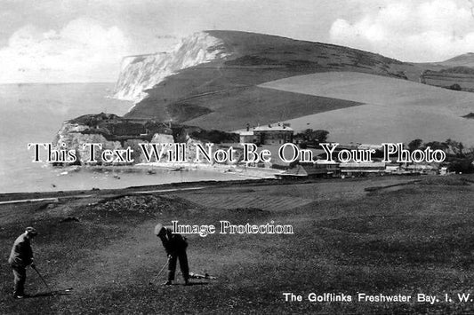 IO 135 - The Golflinks, Freshwater Bay, Isle Of Wight c1934