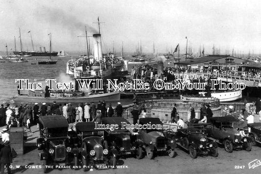 IO 140 - The Parade & Pier, Cowes Regatta Week, Isle Of Wight