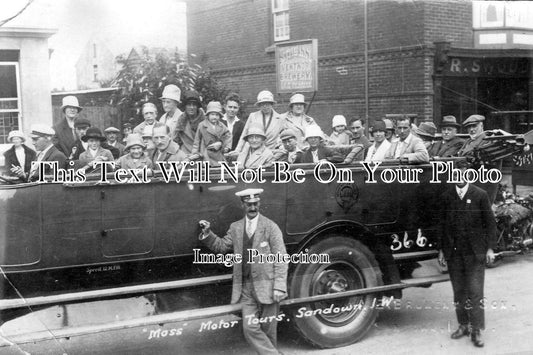 IO 164 - Moss Motor Tours Charabanc, Sandown, Isle Of Wight