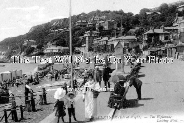 IO 174 - Esplanade Looking West, Ventnor, Isle Of Wight