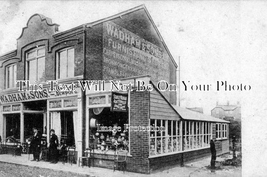 IO 227 - Wadham & Sons Shop, Avenue Road, Freshwater, Isle Of Wight c1905