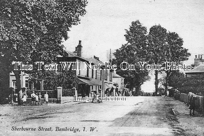 IO 23 - Sherbourne Street, Bambridge, Isle Of Wight c1908