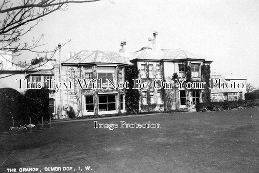 IO 245 - The Grange, Bembridge, Isle Of Wight c1911