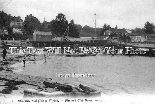 IO 257 - Bembridge Pier & Club House, Isle Of Wight