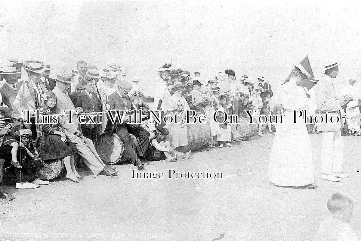 IO 27 - Childrens Sports Day, Seaview, Isle Of Wight c1906