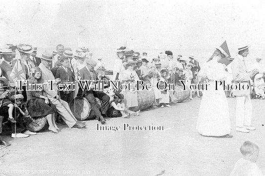 IO 27 - Childrens Sports Day, Seaview, Isle Of Wight c1906