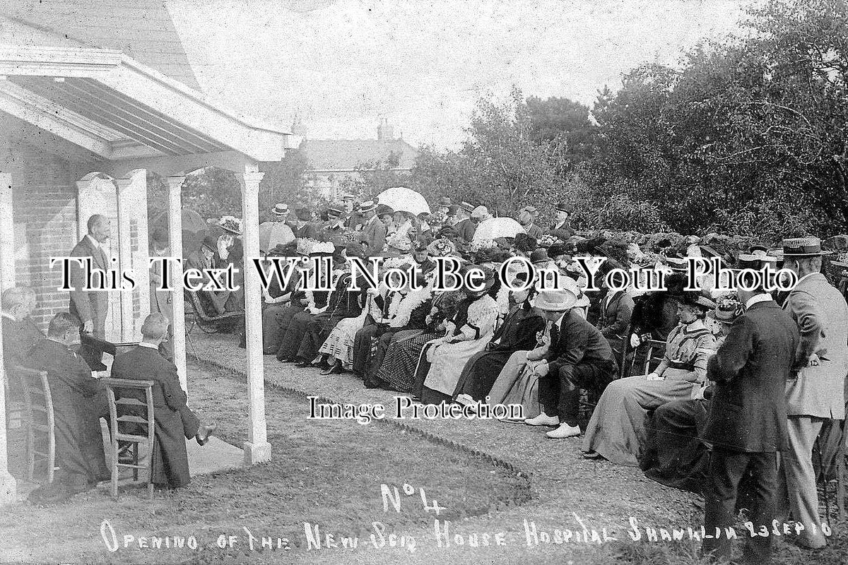 IO 31 - Opening Of The New Sciq House Hospital, Shanklin, Isle Of Wight c1910