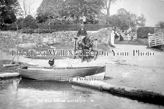 IO 311 - The Mill Stream, Alverstone, Isle Of Wight c1915