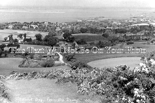 IO 329 - Totland Bay From The Downs, Isle Of Wight