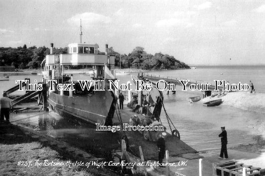 IO 349 - Portsmouth To Isle Of Wight Ferry At Fishbourne