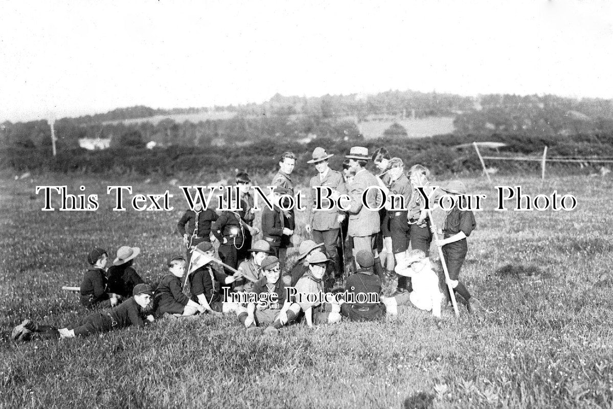 IO 382 - Boy Scouts, Isle Of Wight c1920