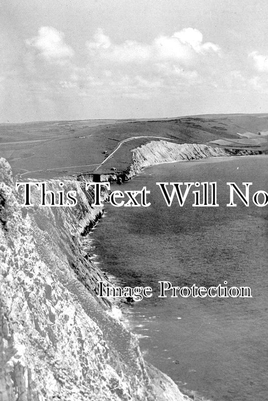 IO 390 - Looking Along Alum Bay, Isle Of Wight c1920