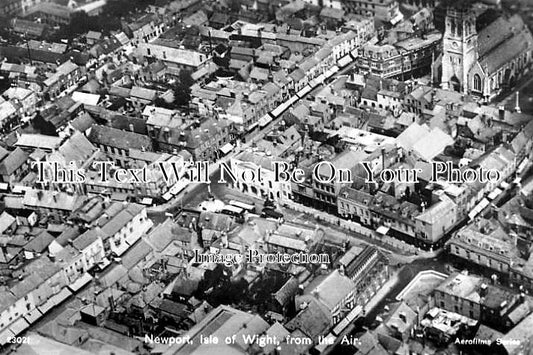 IO 415 - Newport From The Air, Isle Of Wight