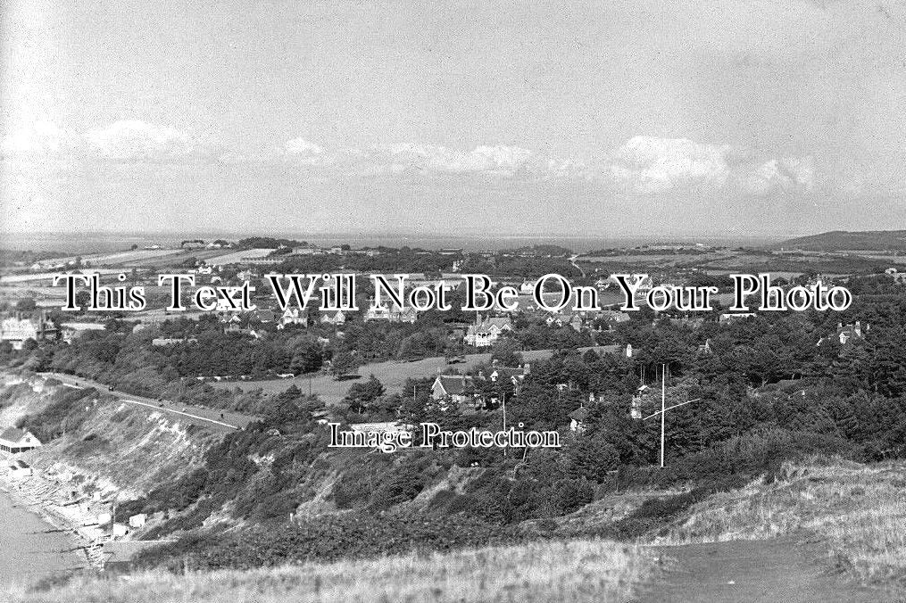 IO 424 - Looking Over Totland, Isle Of Wight c1922