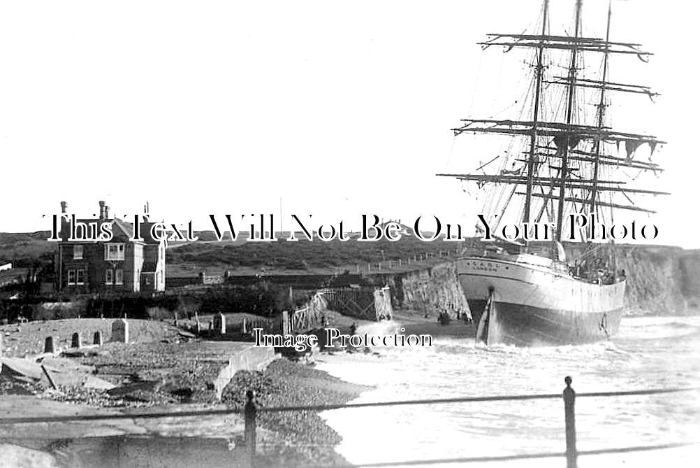 IO 452 - SS Carl Washed Ashore, Shipwreck, Isle Of Wight 1916