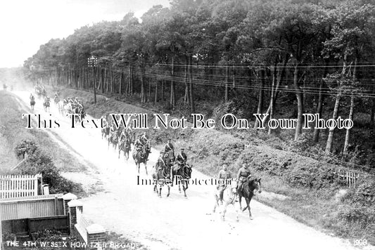 IO 456 - 4th Wessex Howitzer Brigade, Yarmouth, Isle Of Wight 1908