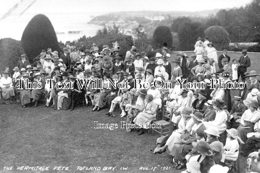 IO 459 - The Hermitage Fete At Totland Bay, Isle Of Wight 1921