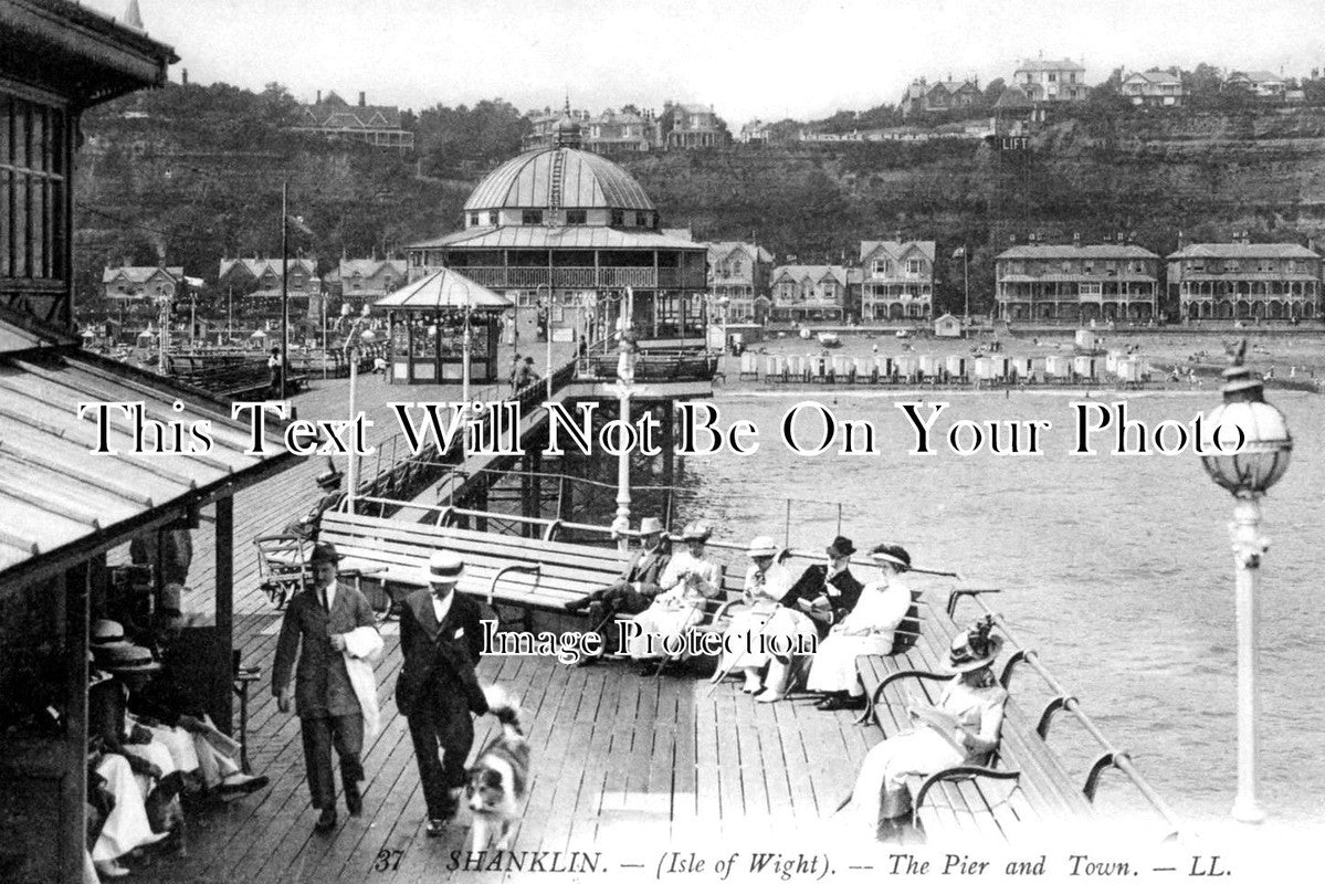 IO 480 - The Pier & Town, Shanklin, Isle Of Wight