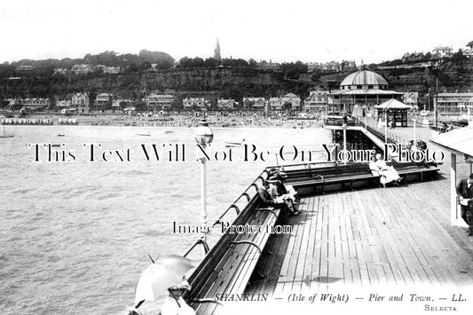 IO 481 - Pier & Town, Shanklin, Isle Of Wight