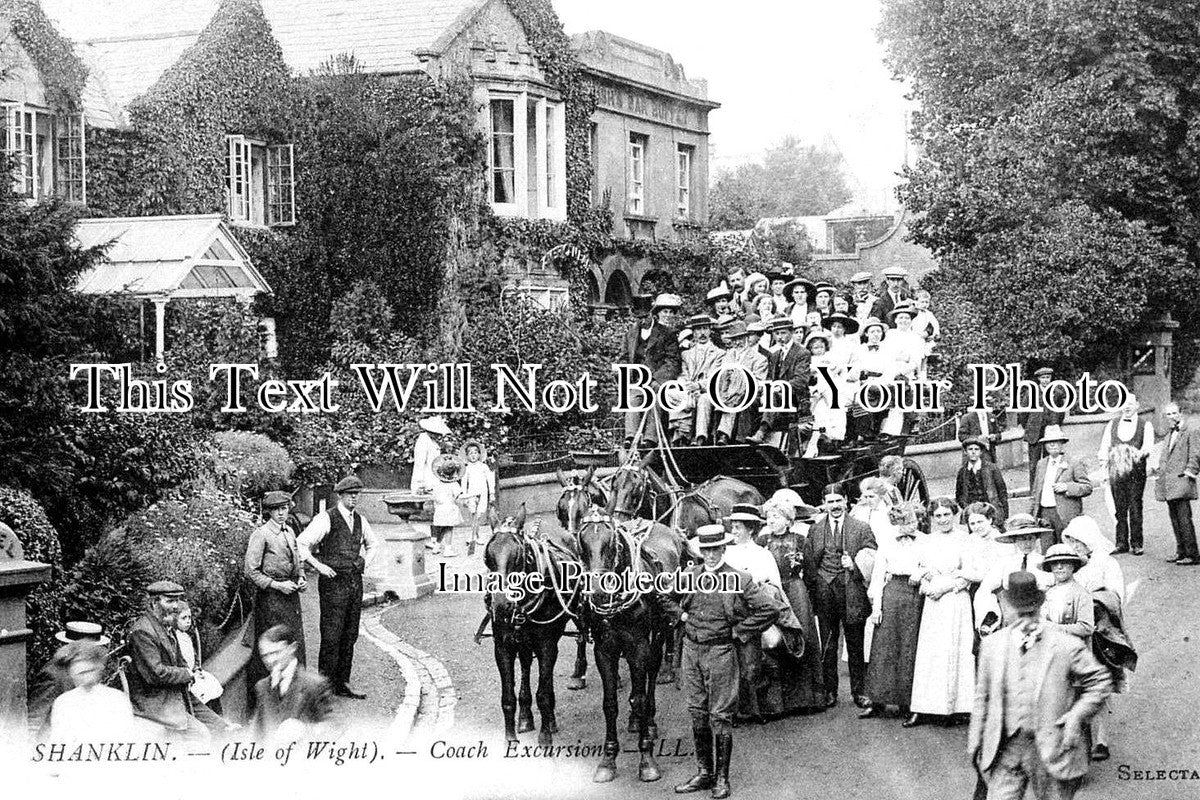 IO 483 - Coach Excursion, Shanklin, Isle Of Wight