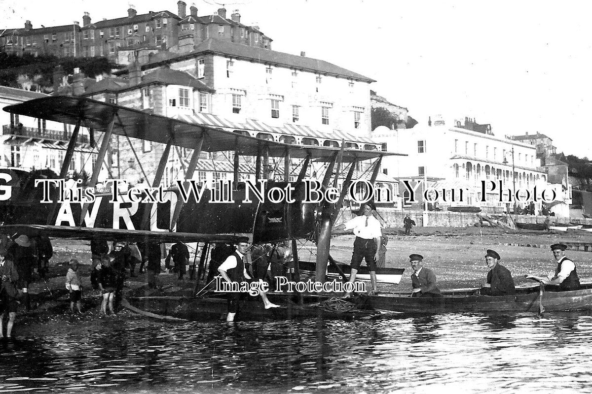 IO 490 - Early Aviation Avro Seaplane Lost At Ventnor, Isle Of Wight