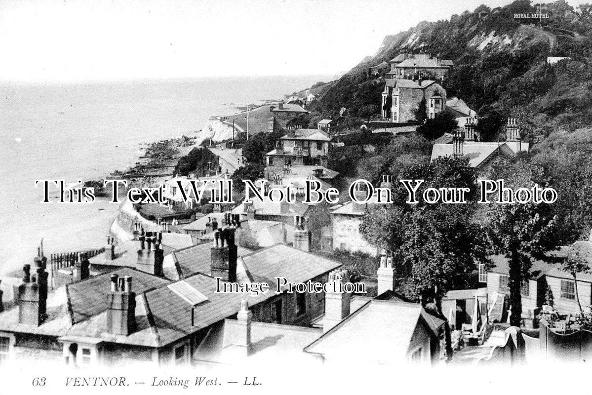 IO 494 - Ventnor Looking West, Isle Of Wight