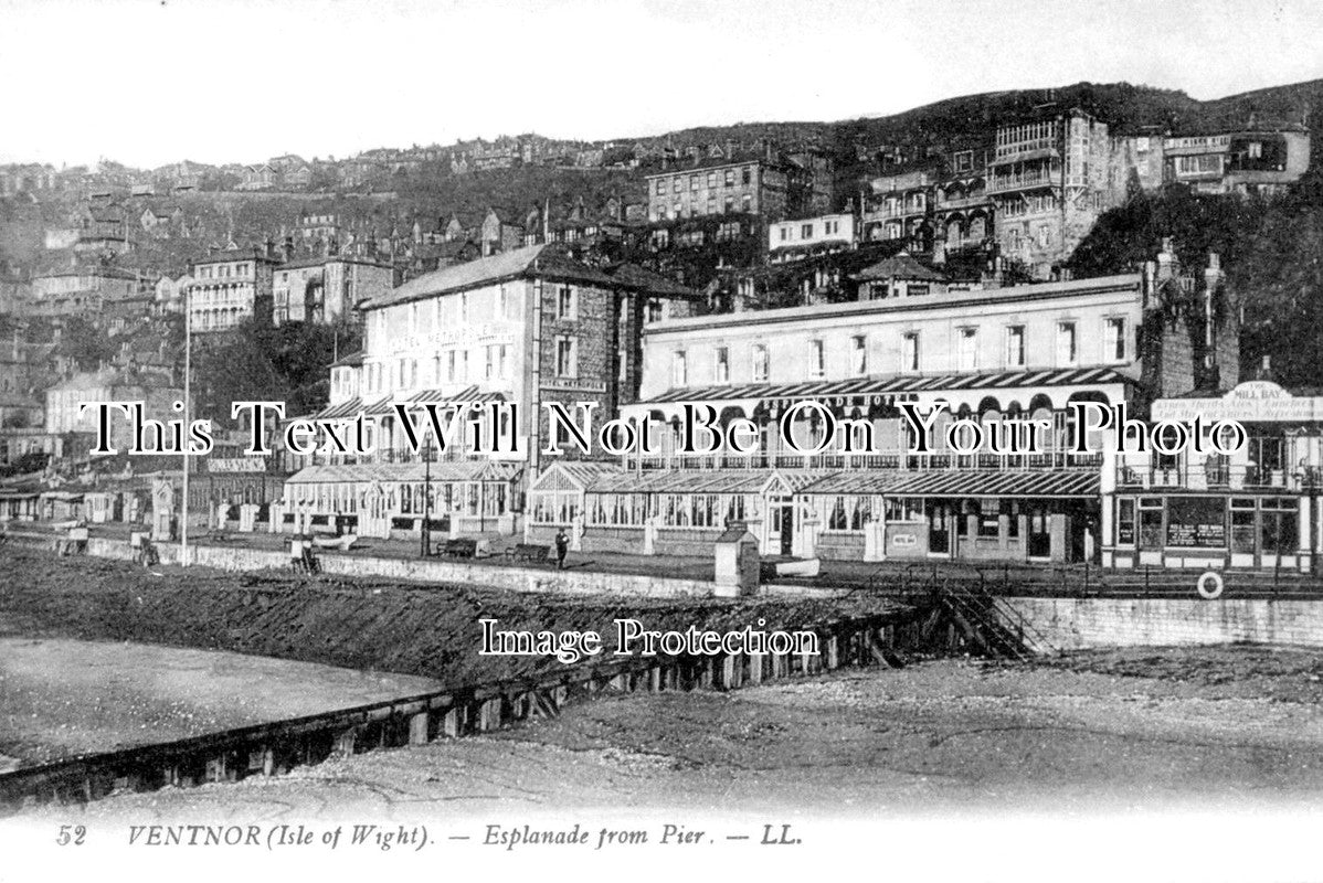 IO 503 - Esplanade From Pier, Ventnor, Isle Of Wight