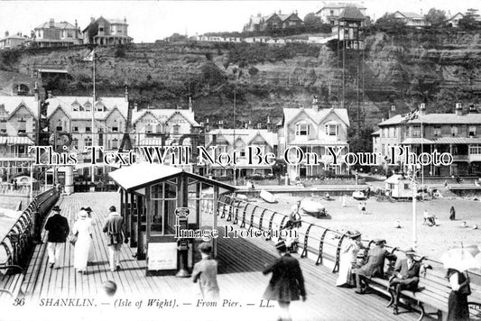 IO 513 - Shanklin From Pier, Isle Of Wight