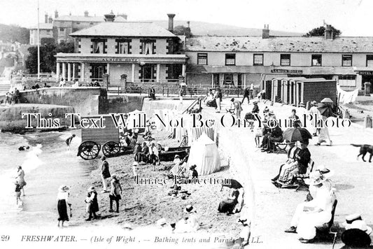 IO 514 - Bathing Tents & Parade, Freshwater, Isle Of Wight