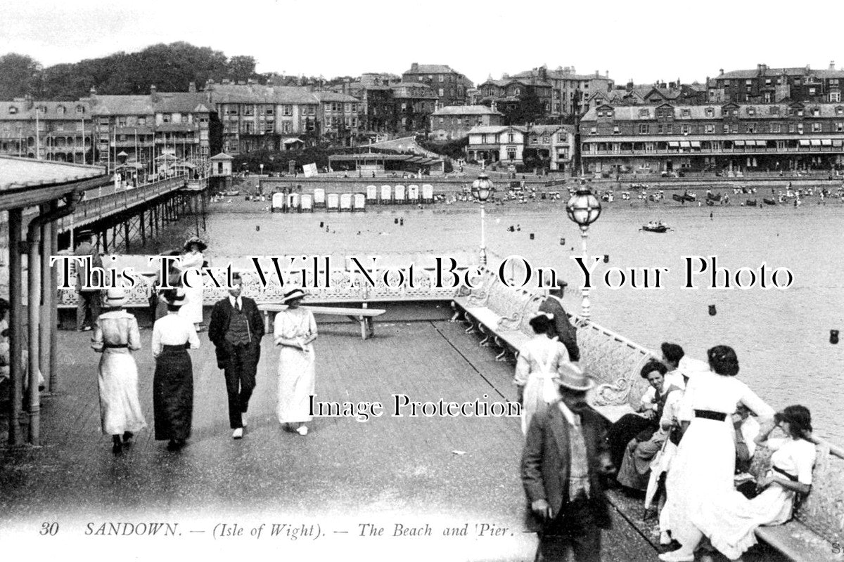 IO 531 - The Beach & Pier, Sandown, Isle Of Wight