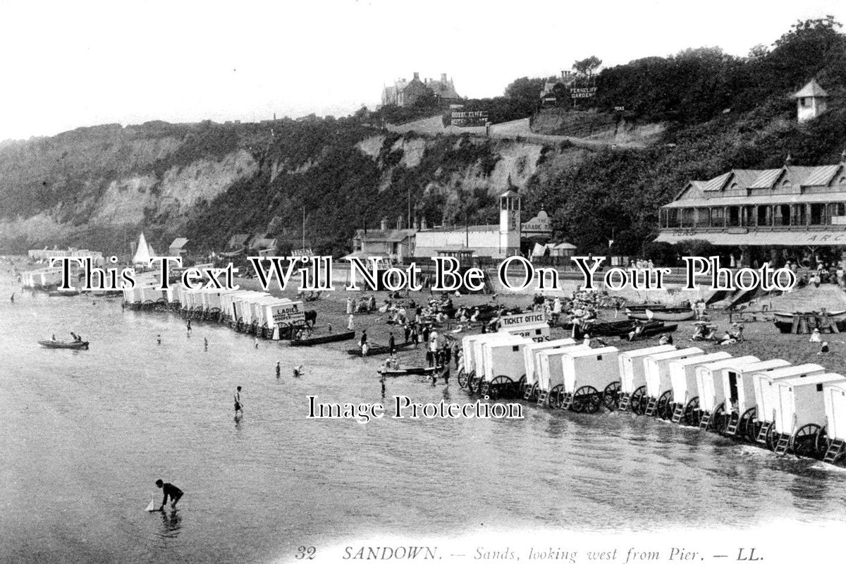 IO 535 - Sands From Sandown Pier, Isle Of Wight