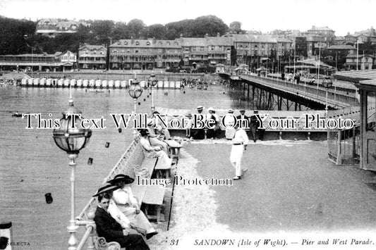 IO 537 - Sandown Pier & West Parade, Isle Of Wight