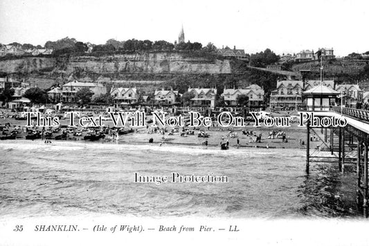 IO 547 - Shanklin Beach From Pier, Isle Of Wight