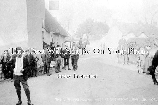 IO 55 - Brighstone Hunt, Isle Of Wight c1907